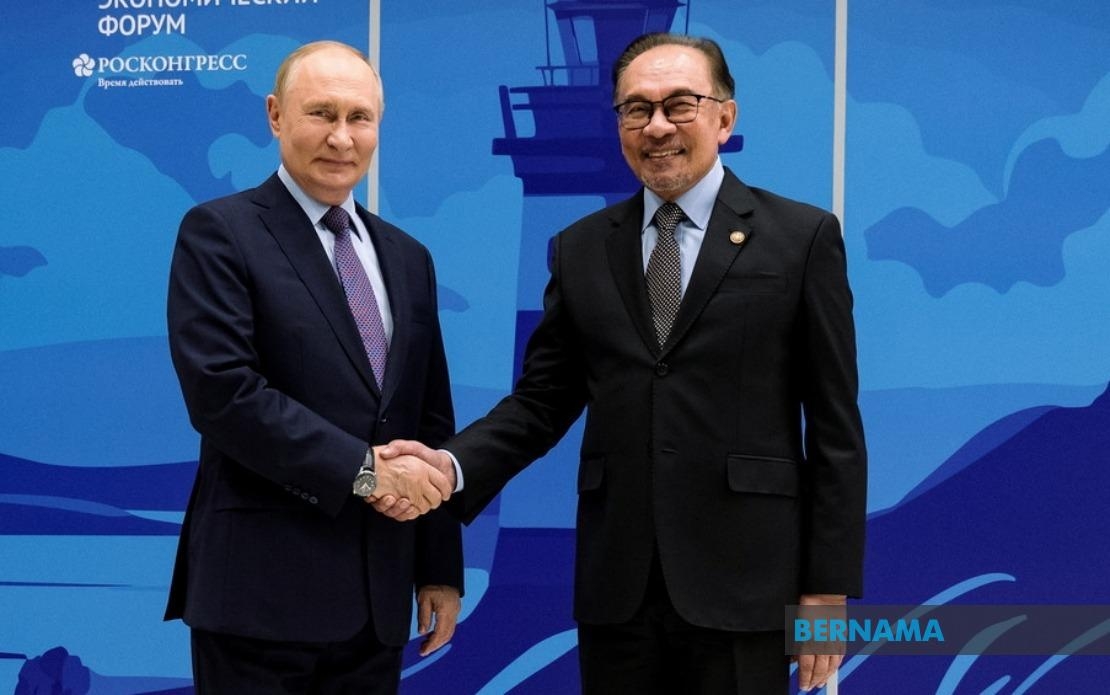 Meeting With Putin Main Agenda Of PM Anwar's Second-Day Russia Visit