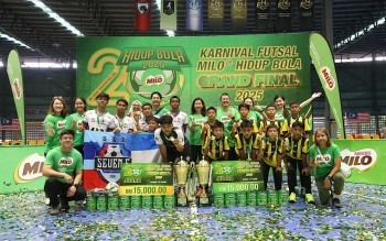 MILO® Hidup Bola Marks 20 Years, Johor And Sabah Crowned Champions