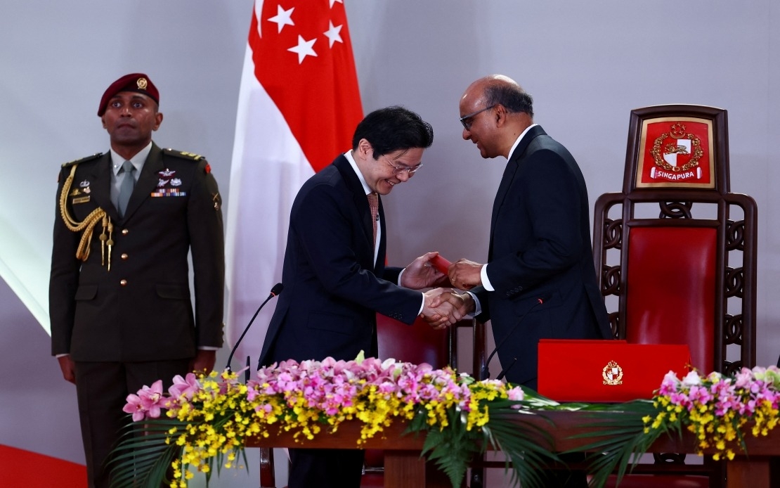 Singapore PM Wong Leads Swearing-In of New Cabinet after Election Win