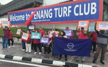 Union Protests Penang Turf Club's Refusal To Negotiate Retrenchment
