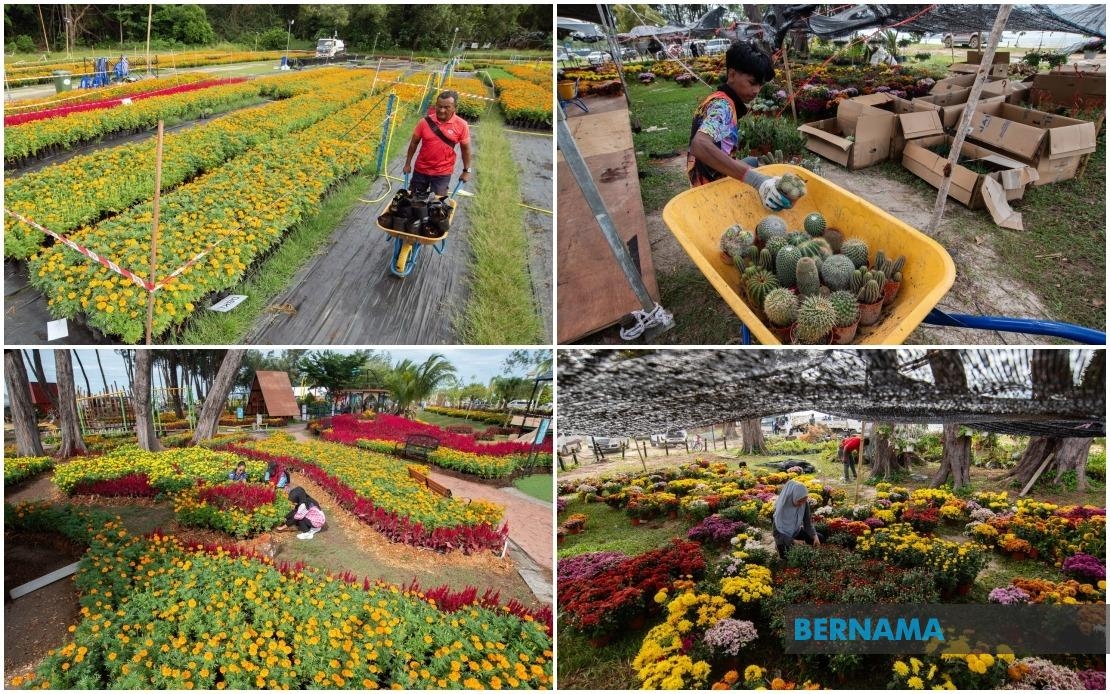 Preparations In Full Swing For Borneo Flora Festival 2025