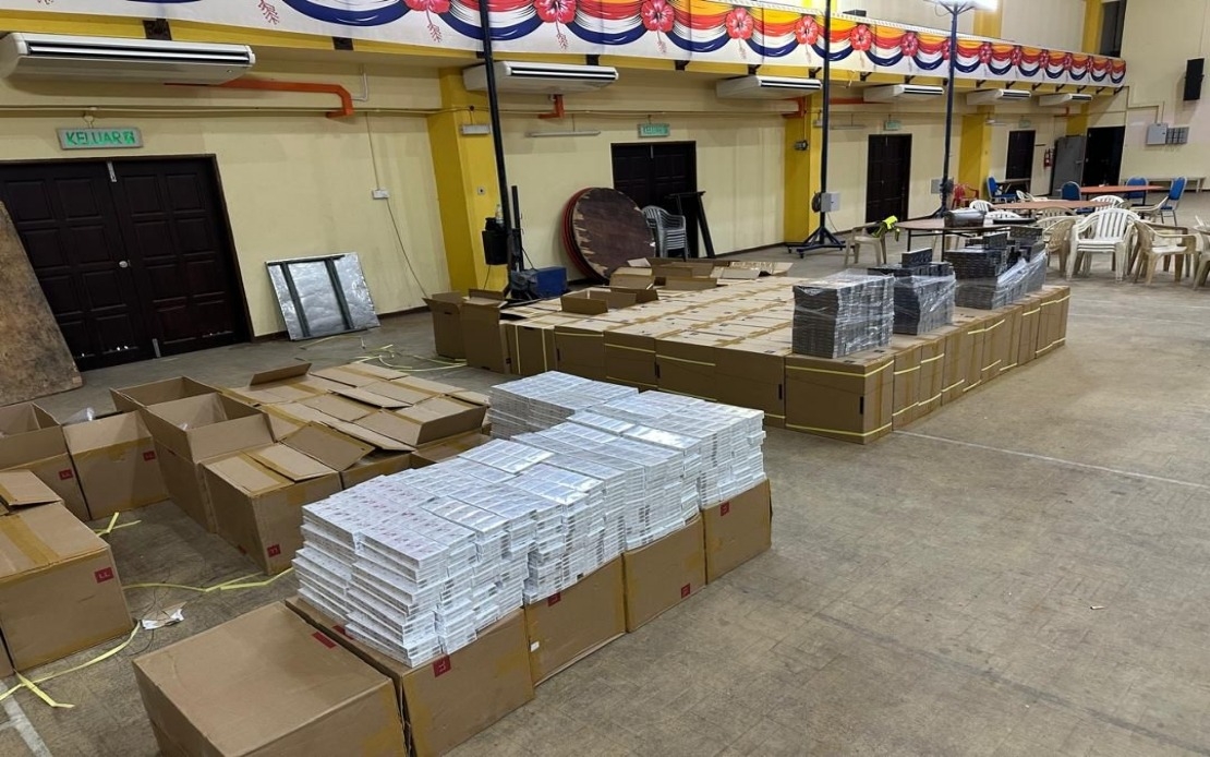 GOF Seizes Untaxed Cigarettes Worth Over RM2 Mln