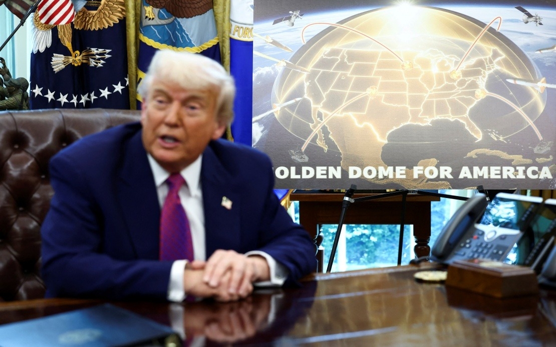 Trump Unveils US$175 Bln "Golden Dome" Missile Shield Project