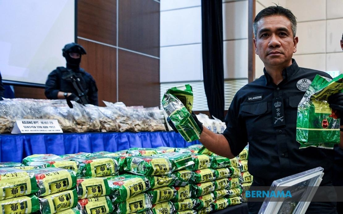 Police Bust International Drug Syndicate, Seize Drugs Worth Over RM82 Million
