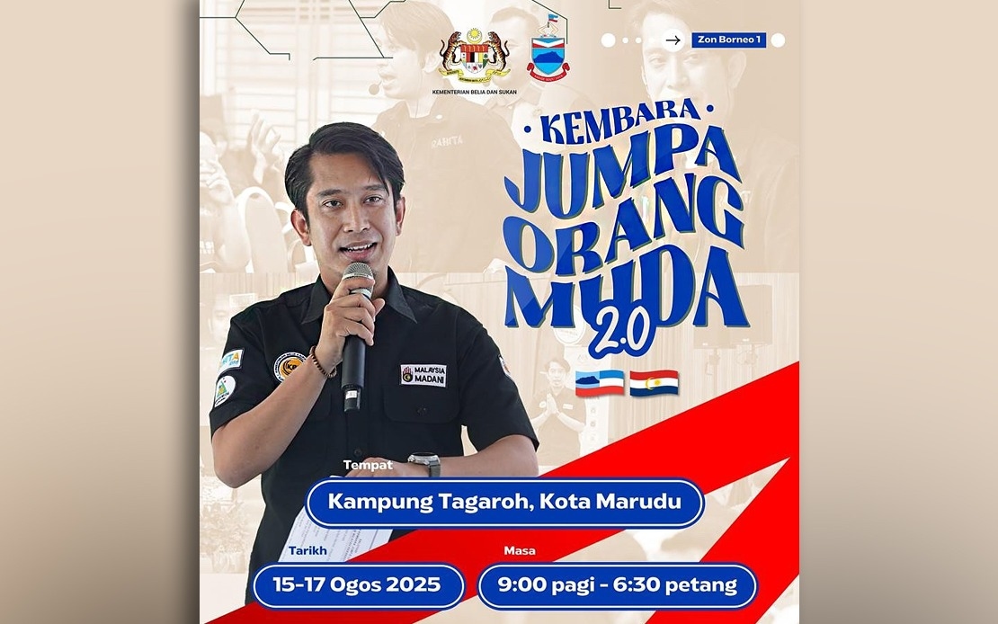 863 Youth Participated In Kembara JOM 2.0 In Kota Marudu, Sabah