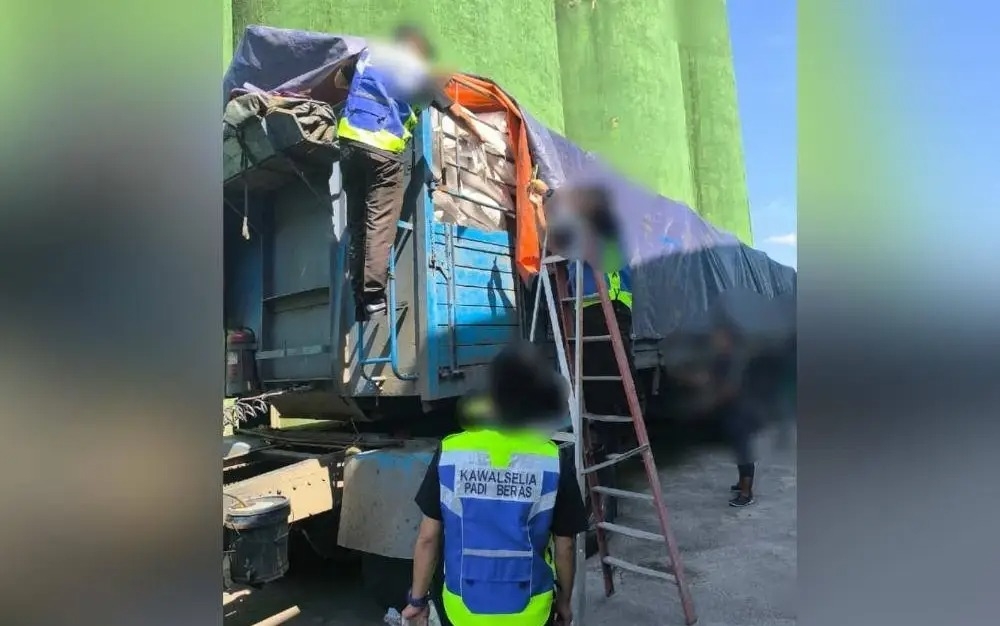 Two Detained, Over 56 Tonnes Of Undocumented Rice Seized In Gurun