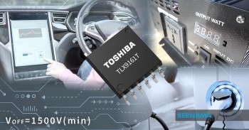 Toshiba Unveils Compact High-voltage Photorelay For EV Battery Systems