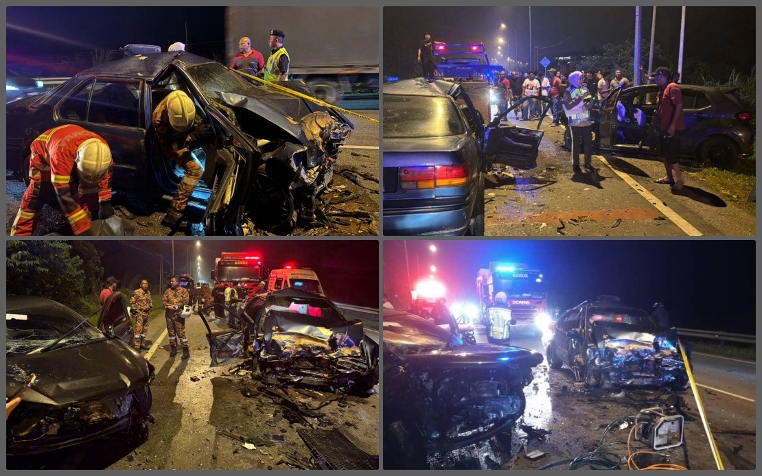 Two Killed, One Injured In Head-on Crash In Machang