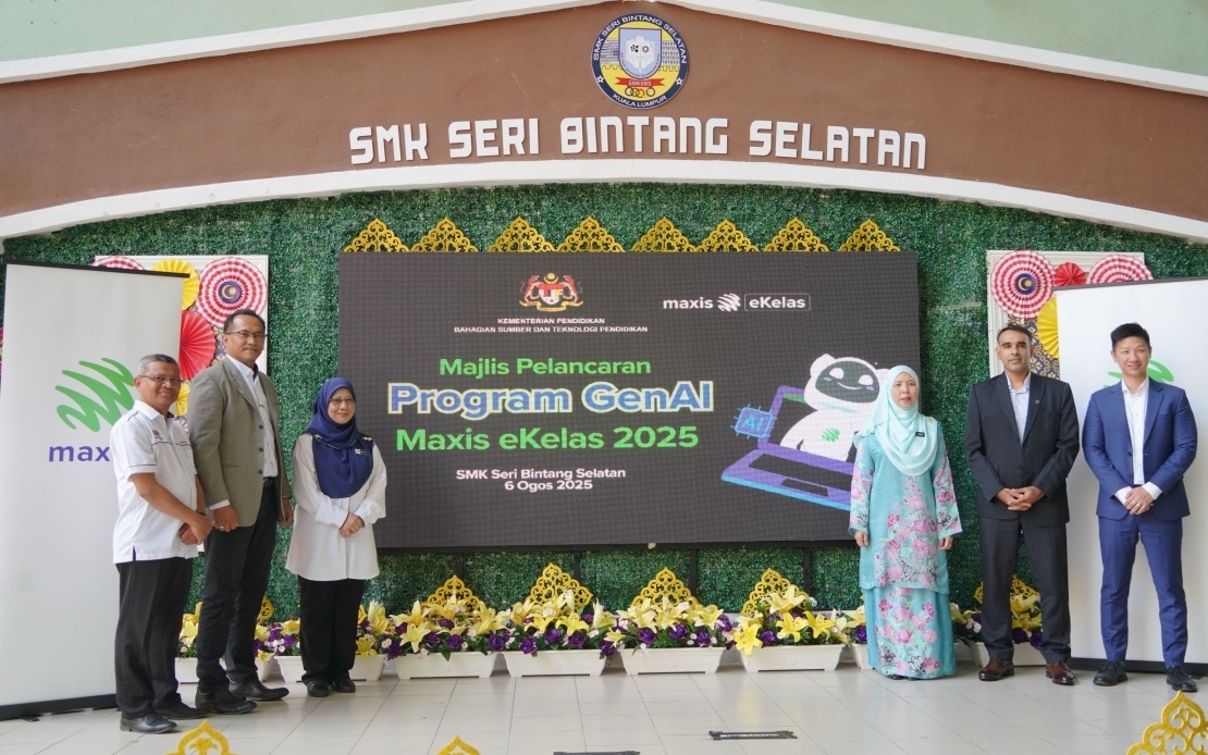 Maxis, MOE Launch GenAI eKelas Workshop To Equip Students, Teachers With AI Skills