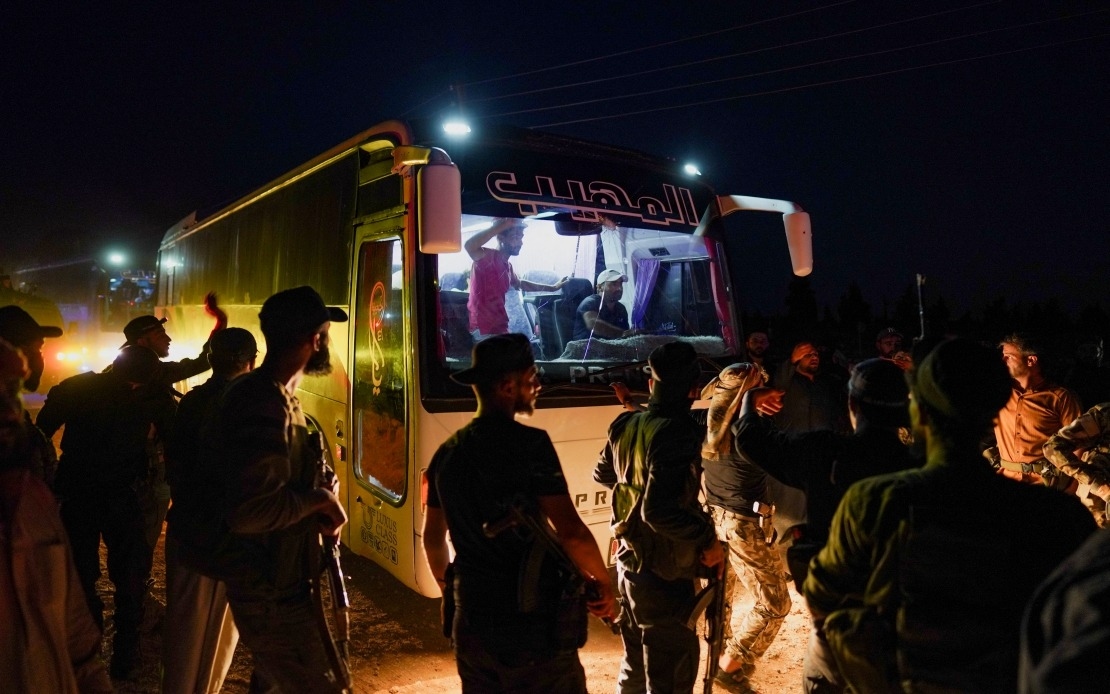 Syrian Government Sends Buses To Evacuate Families From Suwayda Amid Unrest