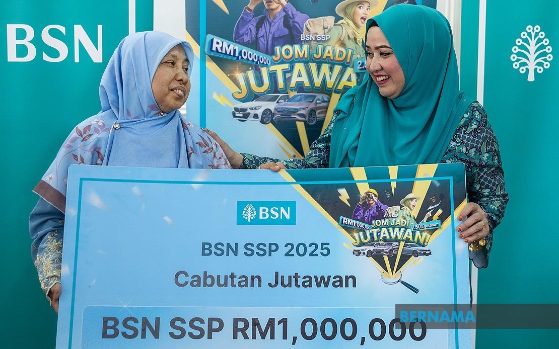 Tailor Delighted After Winning RM1 Mln BSN SSP Lucky Draw