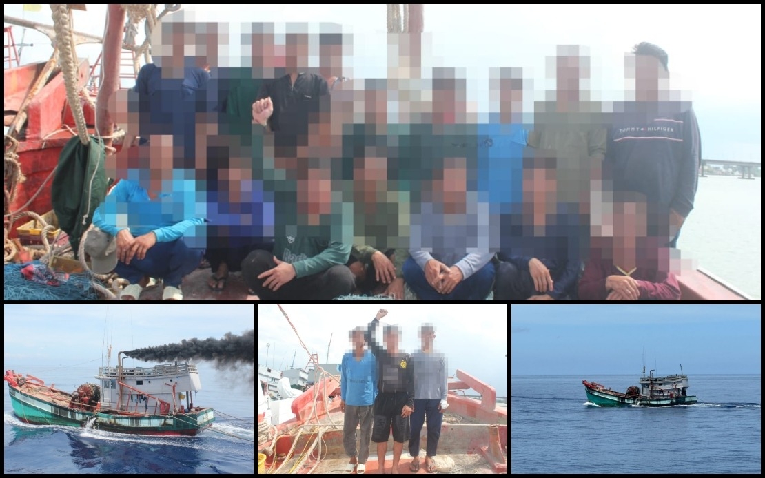 T'ganu MMEA Detains Two Foreign Fishing Boats