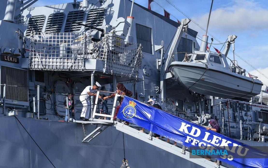 LIMA'25: KD Lekiu, KM Tun Fatimah Remain The Pulse Of The Country's Maritime Defence