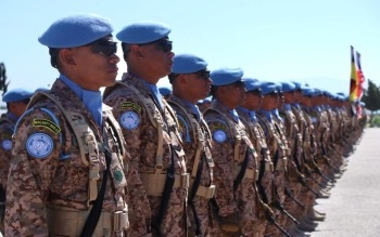 155 MALBATT 850-12 Personnel Honoured With UN Medals In Lebanon