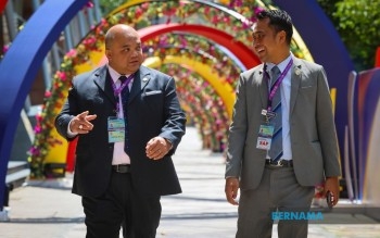 Malaysia Unveils Floral Tunnel To Honour Leaders At ASEAN Summit