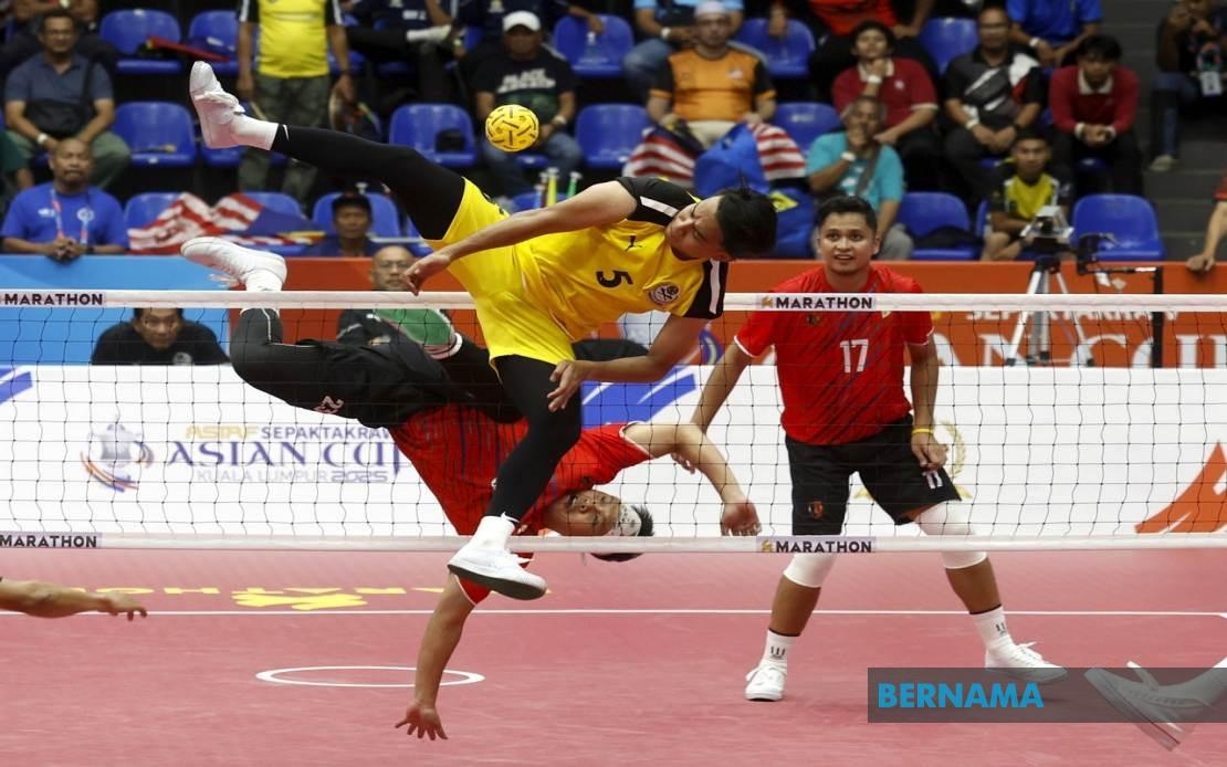 Asian Cup Sepak Takraw: Regu Malaysia Crushes The Philippines
