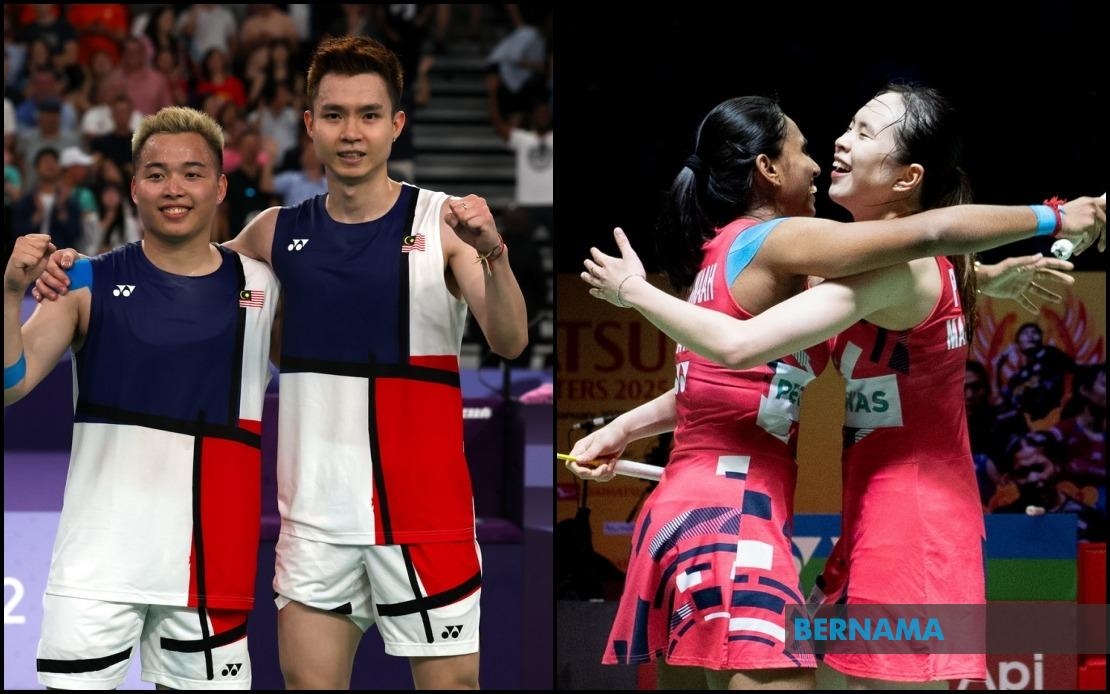 China Open 2025: Aaron-Wooi Yik, Pearly-Thinaah Advance To Semi-Finals
