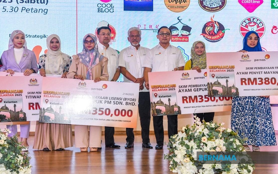 Pernas Channels Over RM3.4 Mln In Financing To Franchise Entrepreneurs In Kelantan