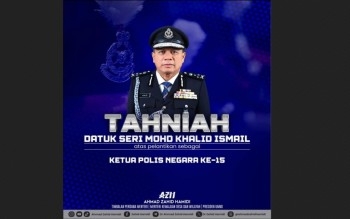 PDRM Will Remain Trusted Under Mohd Khalid's Watch