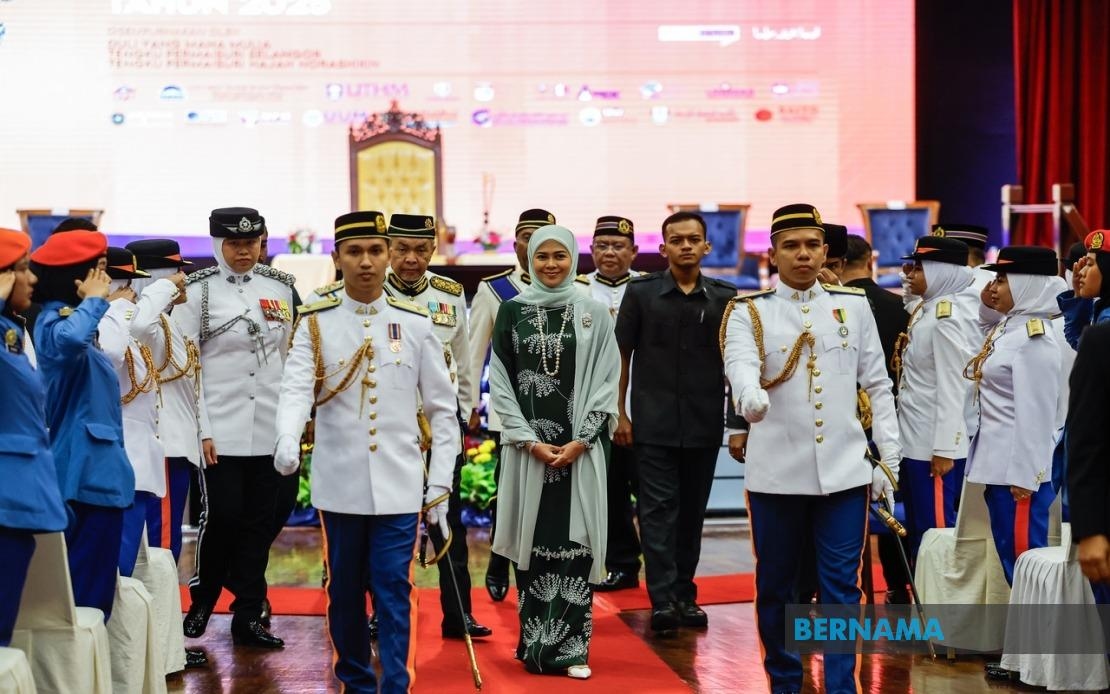 Tengku Permaisuri Selangor Graces SISPA Corps Graduation, Commissioning Ceremony