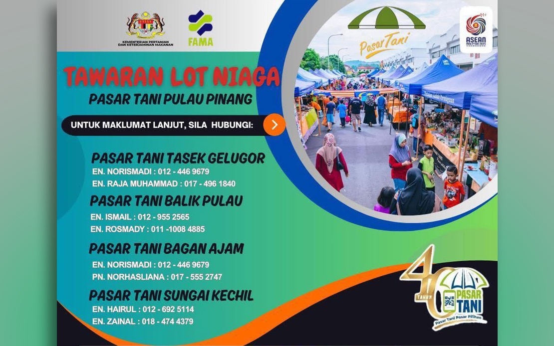 Penang FAMA Roadshow Helps Bumiputera Entrepreneurs Expand Market Reach