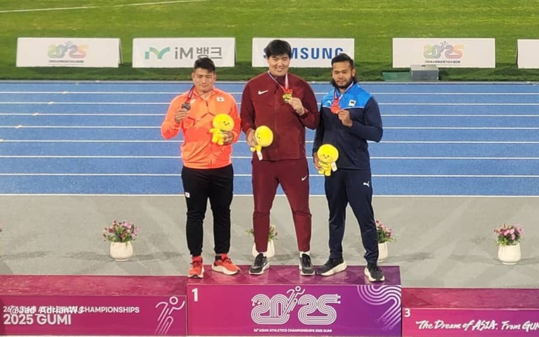 Muhammad Irfan Shines With Bronze At Asian Athletics C'ships In South Korea