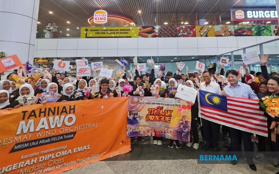 Discipline Key To MRSM Ulul Albab Felda Trolak's Victory In Prague