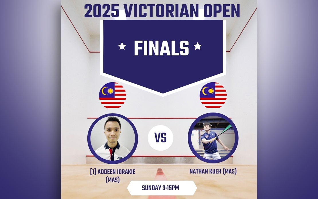 Squash: Addeen Clinches 8th PSA Title With Victorian Open