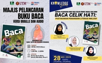 PPM, UTM Launch Braille And Audio Versions Of ‘Baca' For The Blind