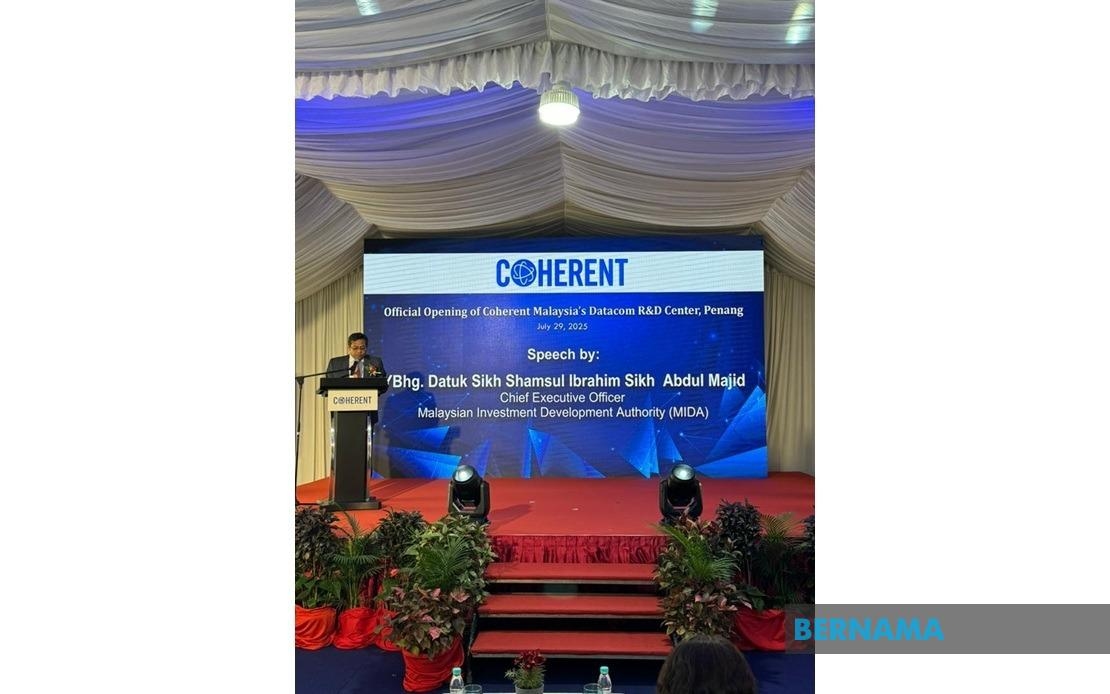 Coherent Corp. Launches Coherent Malaysia's First Datacom R&D Center In Penang, Advancing Optical Transceiver Technology For AI And Cloud Computing