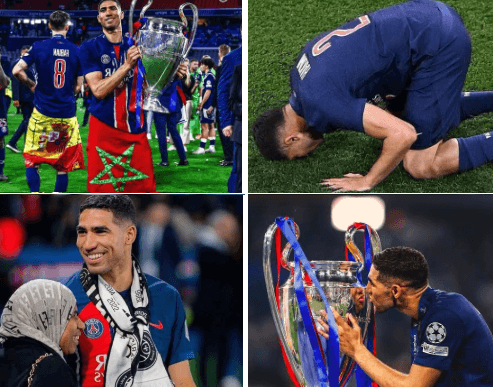 بعد ماجر وصلاح.. حكيمي يمهر البصمة المغربية في دوري أبطال أوروبا