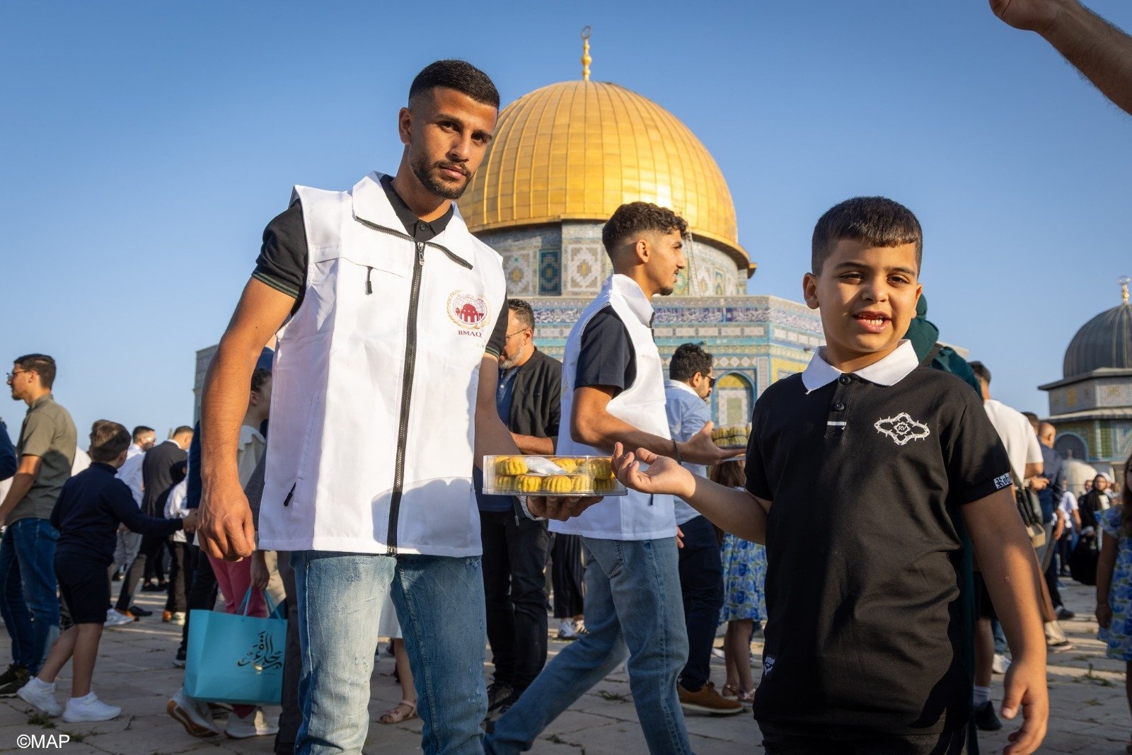 وكالة بيت مال القدس الشريف تنظم حملة 'فرحة العيد' في القدس