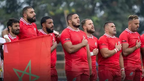 المنتخب المغربي للركبي يحتل الصف السادس في كأس إفريقيا