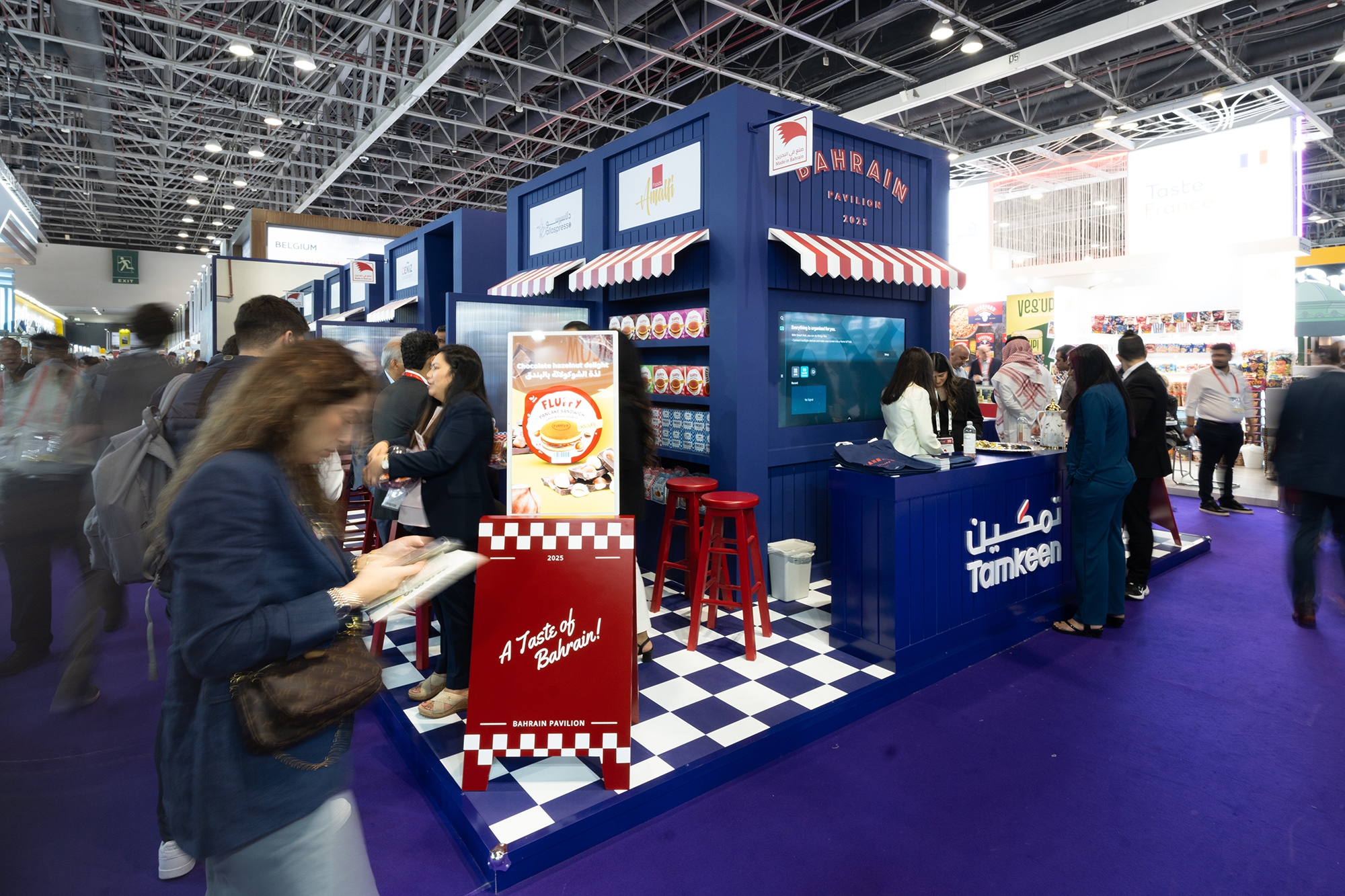 Bahraini enterprises showcase their products to a global audience at the Kingdom of Bahrain Pavilion in Gulfood 2025