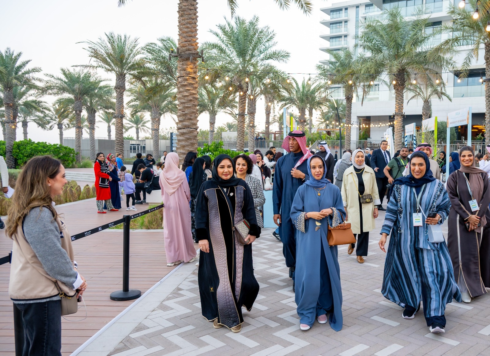 Her Highness Sheikha Hessa Bint Khalifa Al Khalifa Inaugurates INJAZ Bahrain's Fourth Youth Festival