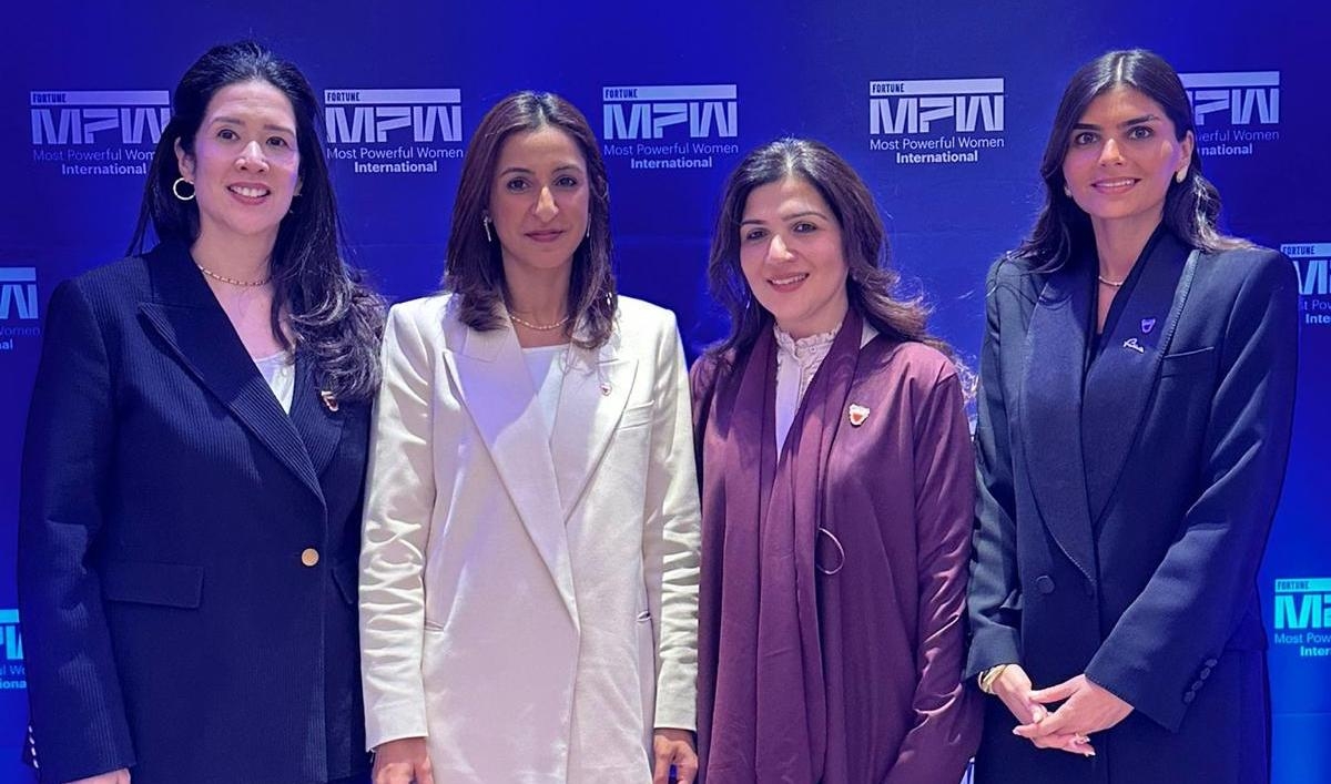 Bahraini Delegation Participates in the Fortune Most Powerful Women Summit in Riyadh