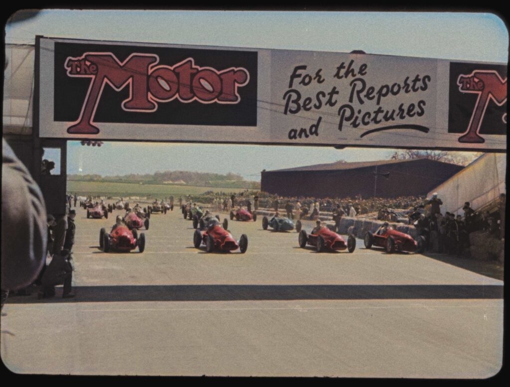 Formula 1 marks 75th anniversary with new colourised footage of first Grand Prix at Silverstone