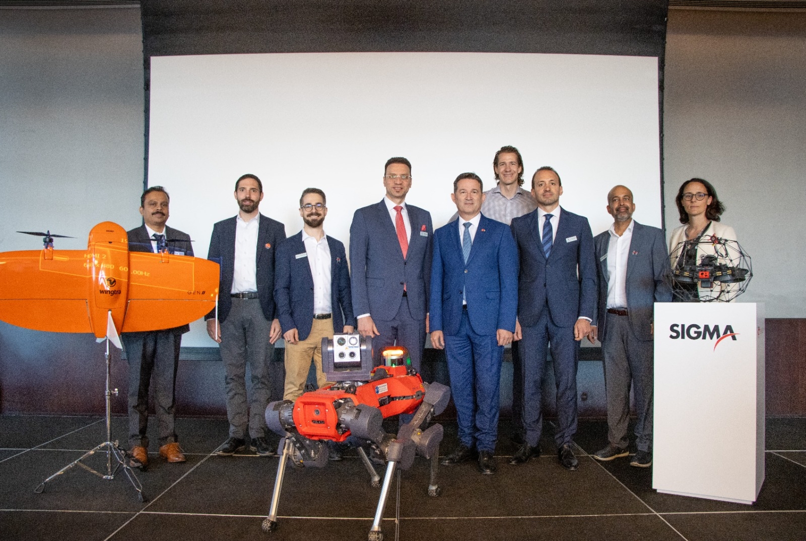 Sigma Enterprises takes leadership role by bringing the latest Swiss robotics and drone technology to the GCC
