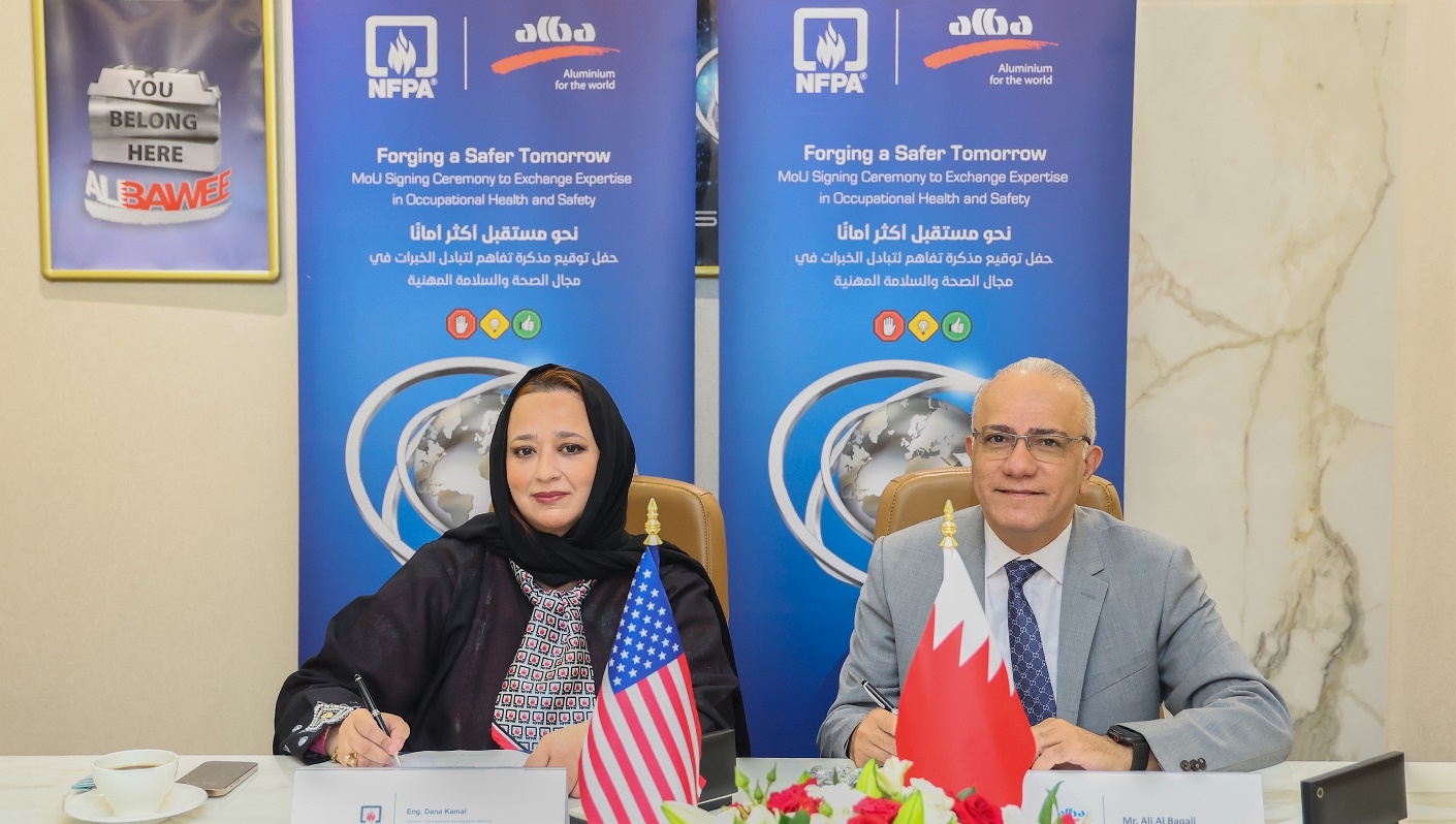 Alba Signs MoU with NFPA to Strengthen Fire Safety and Occupational Health Measures