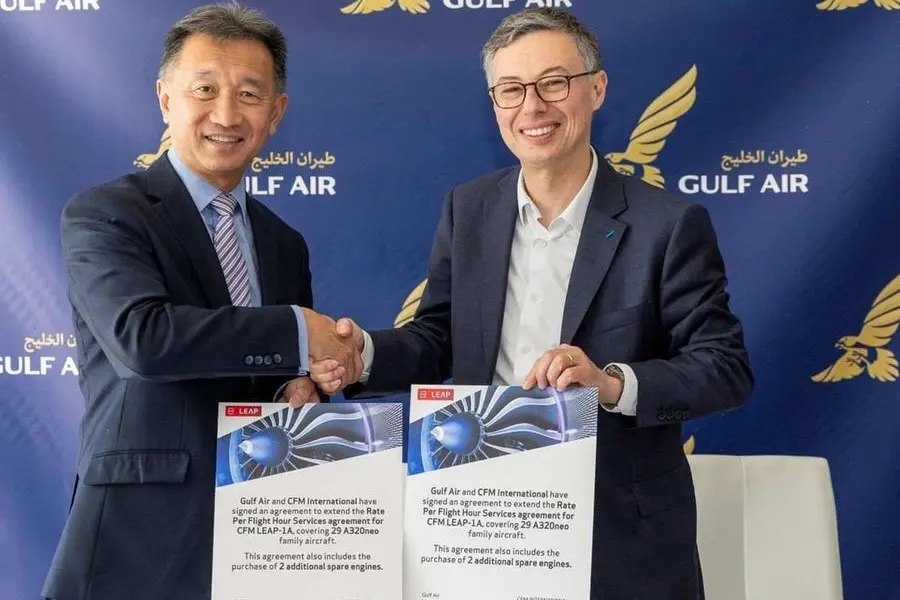 Gulf Air and CFM strengthen LEAP-1A Engine Support for A320neo Fleet