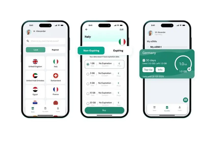 Global travel made simple with Kaspersky eSIM Store