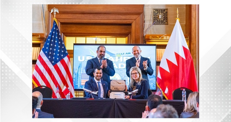 Gulf Air signs $4.6 billion agreement with Boeing to purchase 18 Boeing 787 Dreamliners