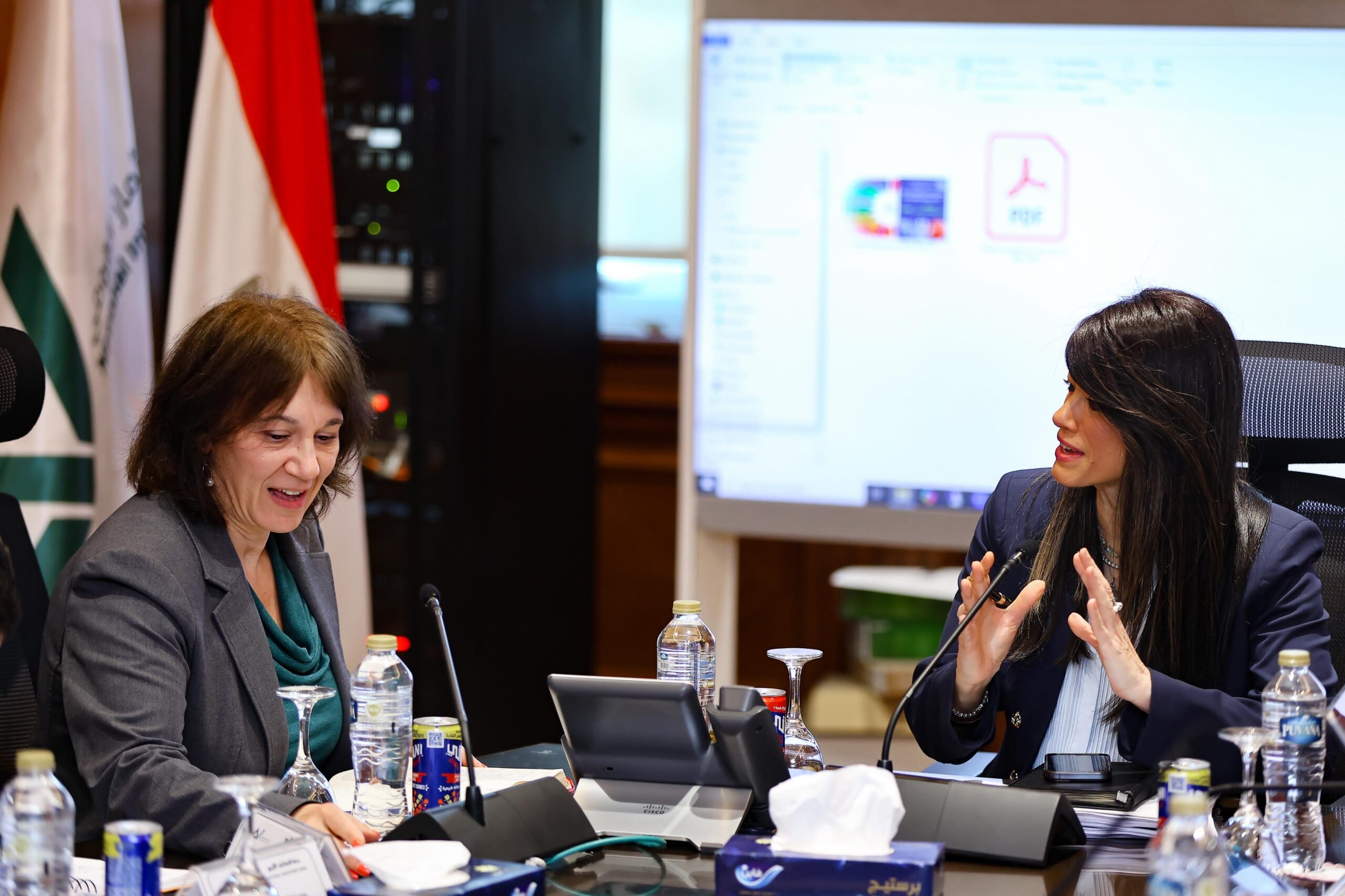 المشاط تستكمل المباحثات مع صندوق النقد الدولي بشأن التمويل المقدم من صندوق المرونة والاستدامة
