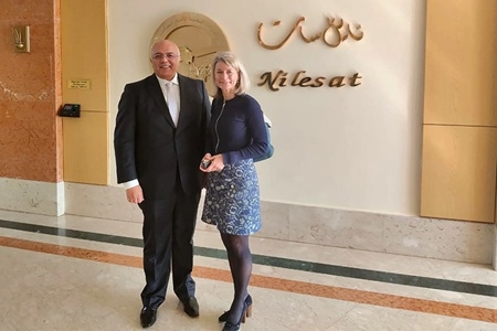 Nilesat and Eutelsat discuss strategic partnership expansion