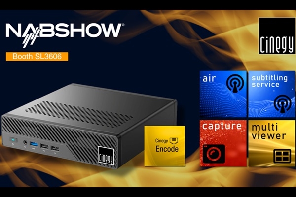 Cinegy to demo cutting-edge innovations at NAB Show