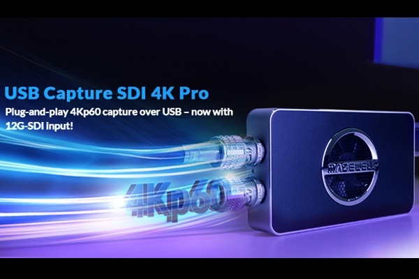 Magewell expands Capture device lineup with USB Capture SDI 4K Pro