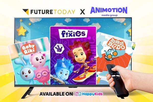 Animotion Media partners with HappyKids to expand access to children's content