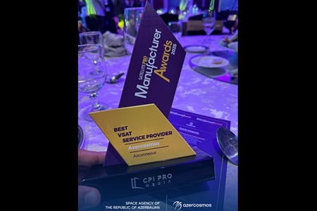Azercosmos wins award for Azconnexus satellite broadband service