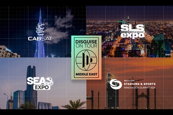 Disguise to demo entertainment technology at Middle East trade shows