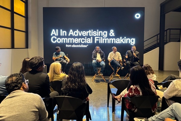 Electriclime° hosts talk on AI in advertising and filmmaking at new W13 office